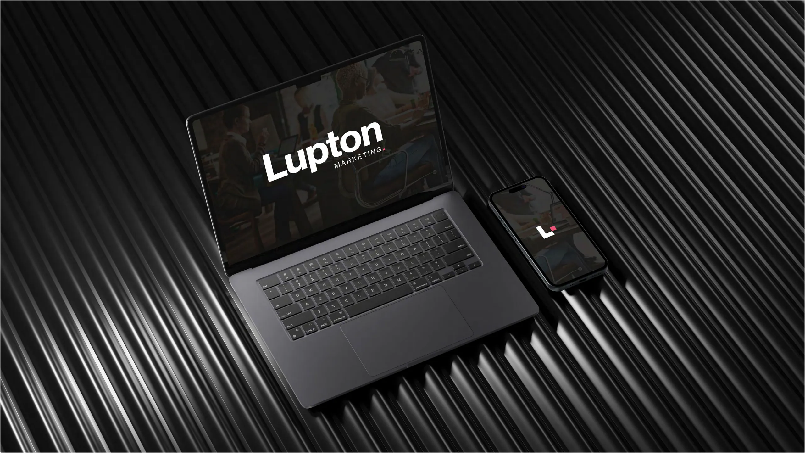Lupton Marketing brand identity 4